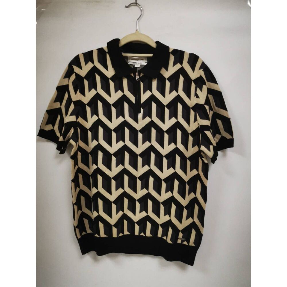 AUTOGRAPH Summer Luxury Short‑sleeve Polo Shirt Lapel Minimalist for Men
